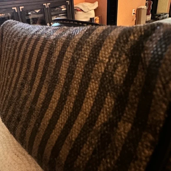 PRELOVED: FENDI MINI DINNER BAG. Penguin Stripe. - Picture 11 of 17